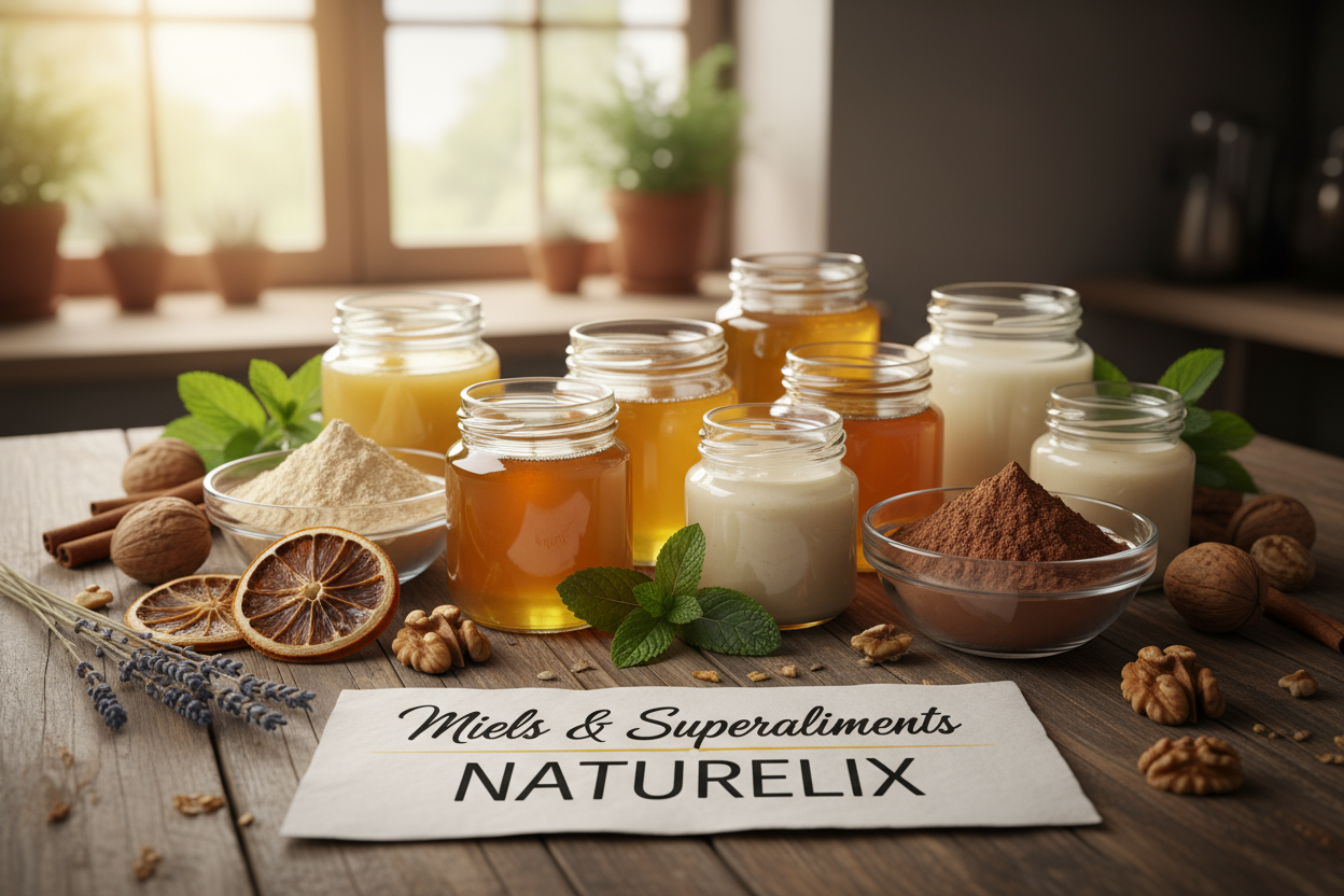 🍯 Miels & Superaliments