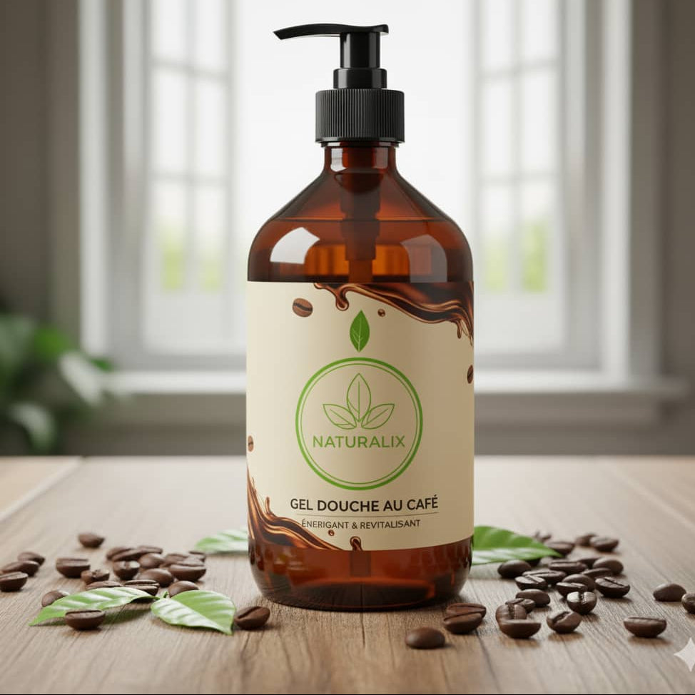 🛁 Gel Douche au Café