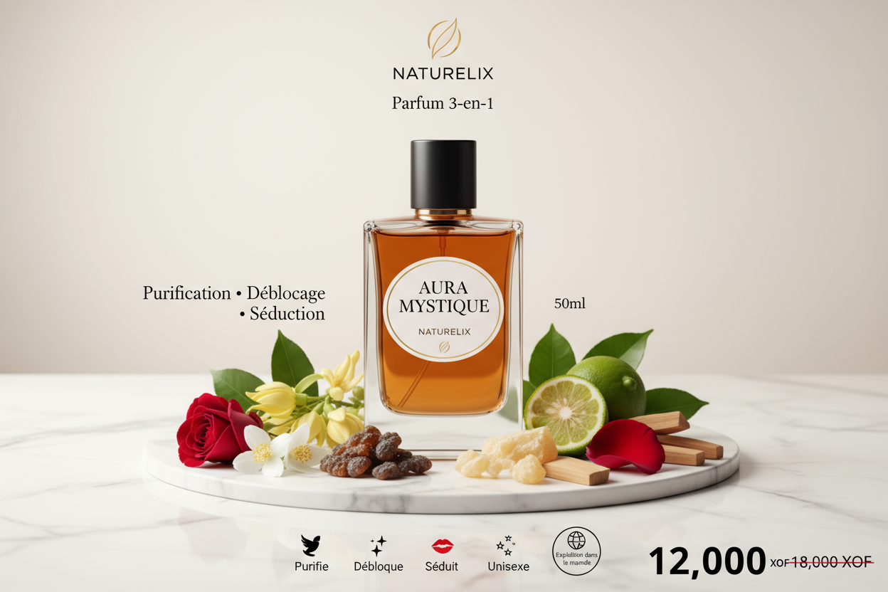 Aura Mystique - Flacon avec Nom - Naturelix