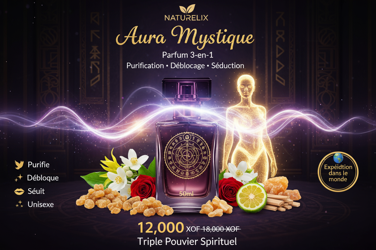 Aura Mystique - Parfum 3-en-1 - Naturelix