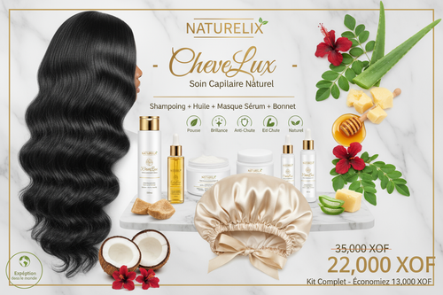 CheveLux - Kit Soin Capillaire Complet - Naturelix