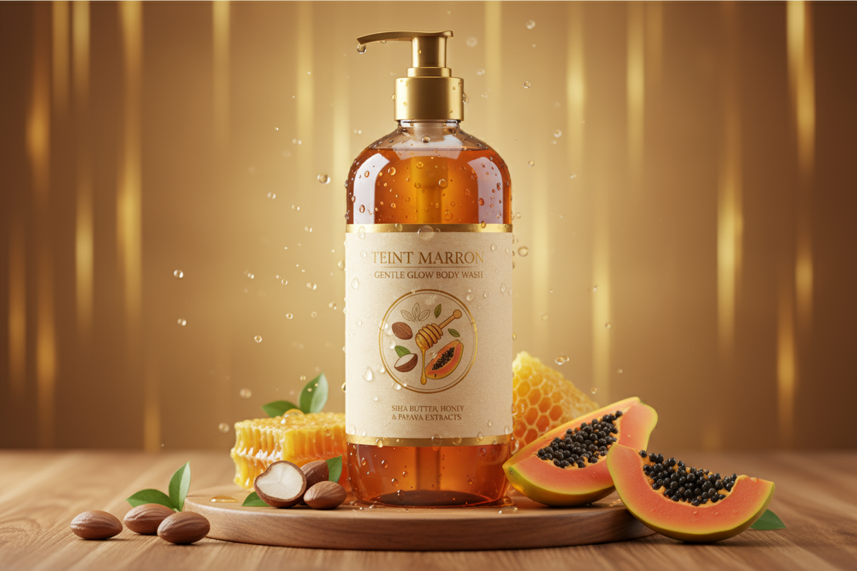 Gel Douche Teint Marron