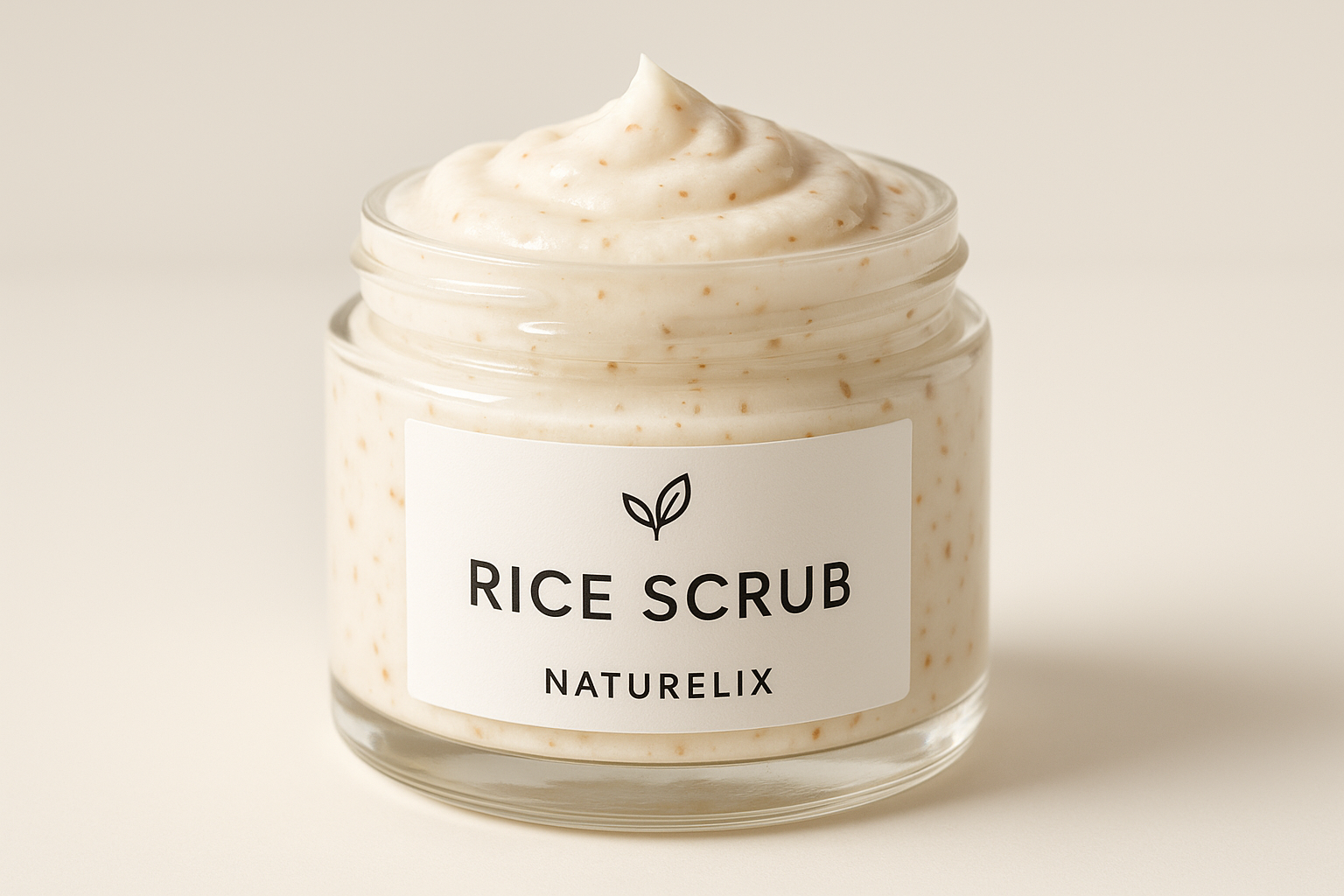 Gommage de Riz Naturelix en bocal