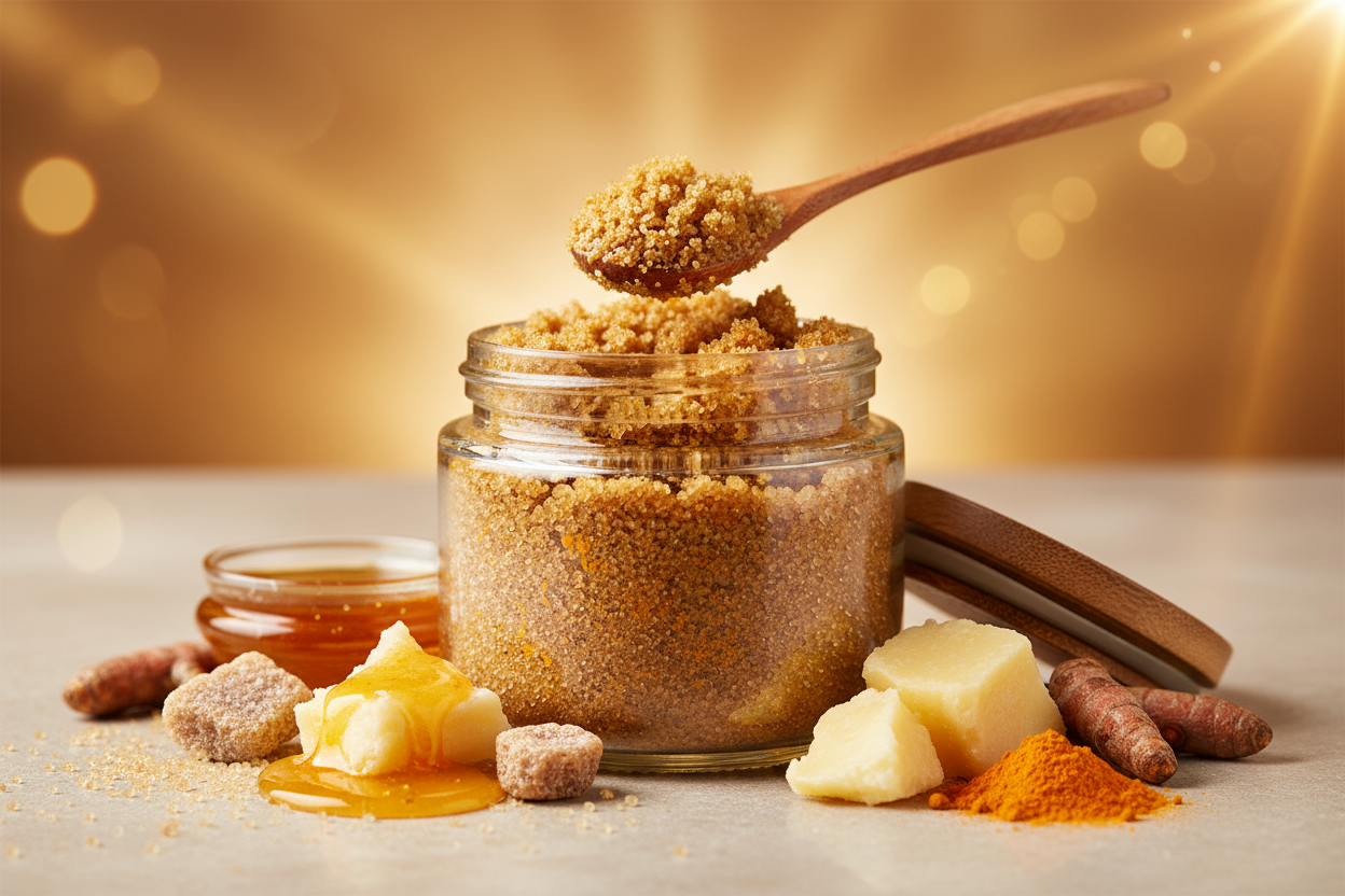 Gommage Teint Marron