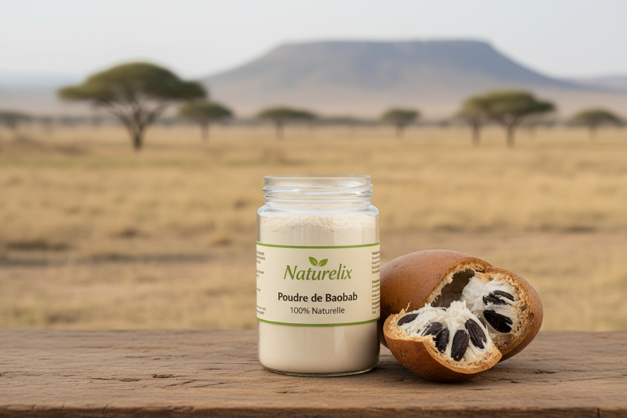 🌳 Poudre de Baobab - Superaliment Africain