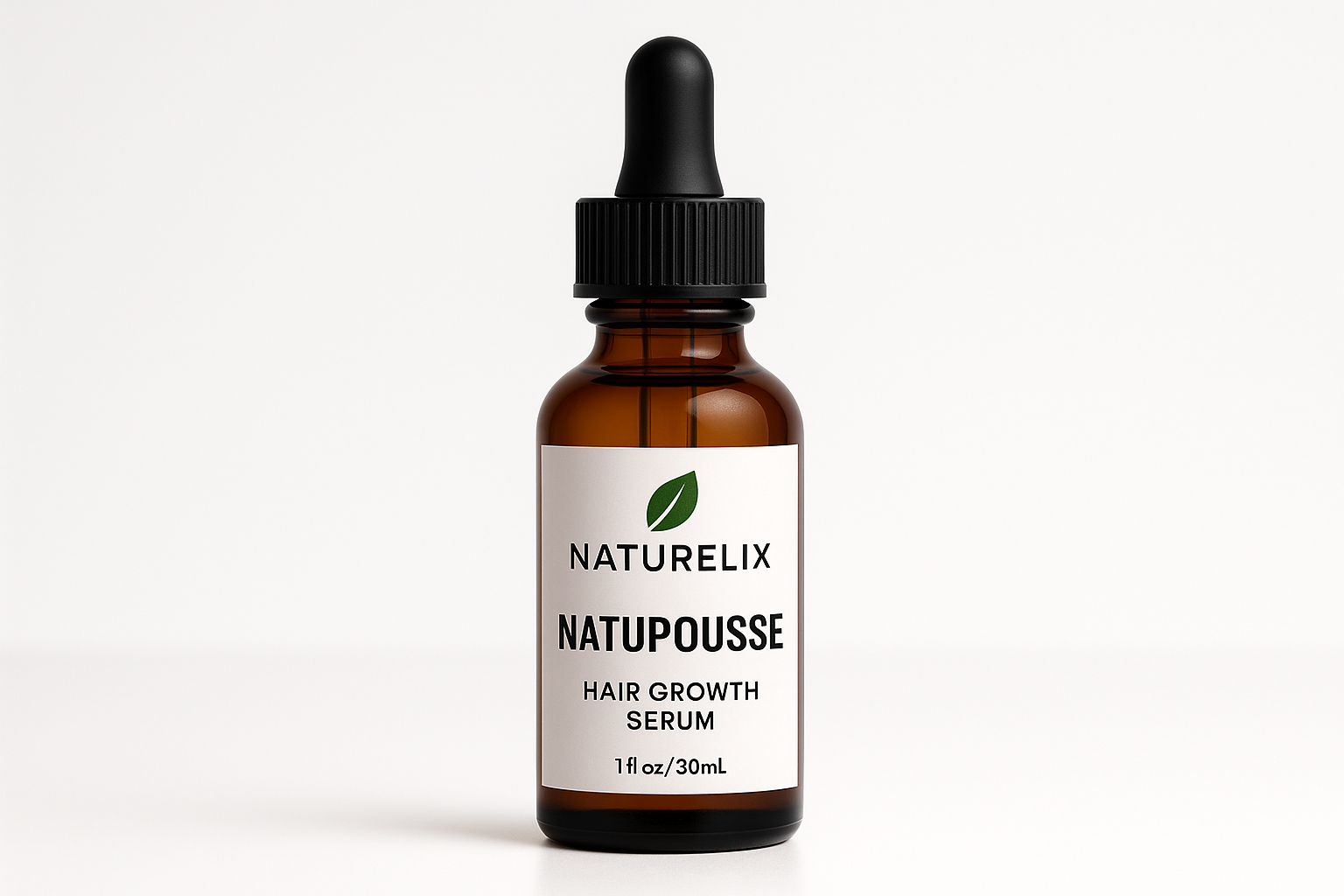 NATUPOUSSE AVEC LE LOGO DE NATURELIX SUR LE FLACON