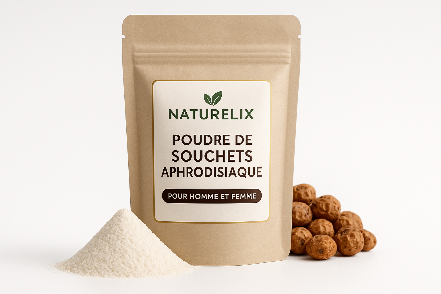 Poudre de Souchets Aphrodisiaque Naturelix