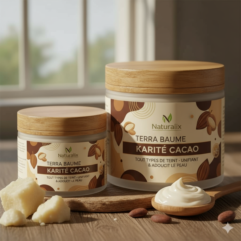 Terra Baume Karité Cacao 1kg Naturalix