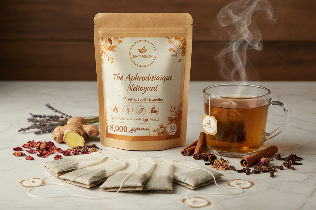 Thé Aphrodisiaque en Infusettes - Naturelix
