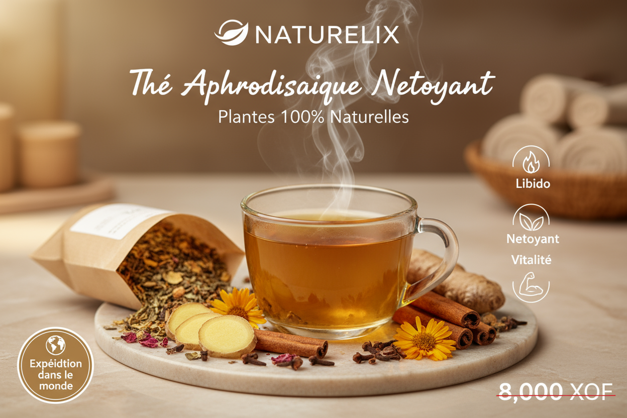 Thé Aphrodisiaque Nettoyant - Naturelix