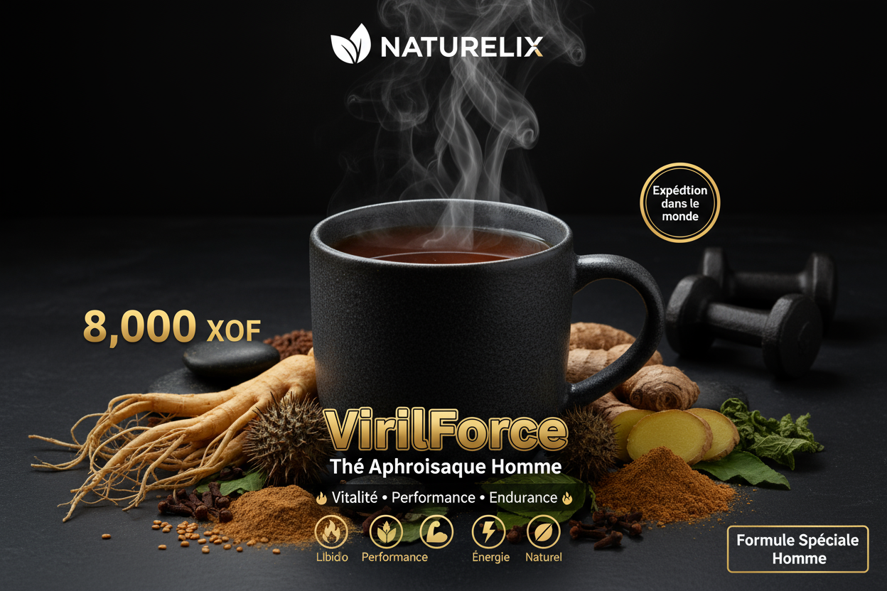 VirilForce - Thé Aphrodisiaque Homme - Naturelix